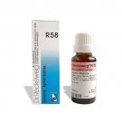 Dr Reckeweg Germany R58 Drops 22ml | 1,2,3,4,5,6,8,10,12,15,20 Pack