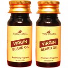 Park Daniel Virgin Beard Oil (Rosemary Fragrance) (35ml, Pack of 2)