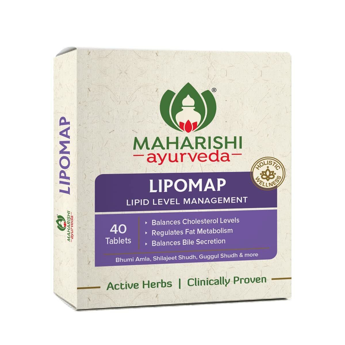 Maharishi Ayurveda Lipomap 40 Tablets | Multi Pack Offer | Free Shipping