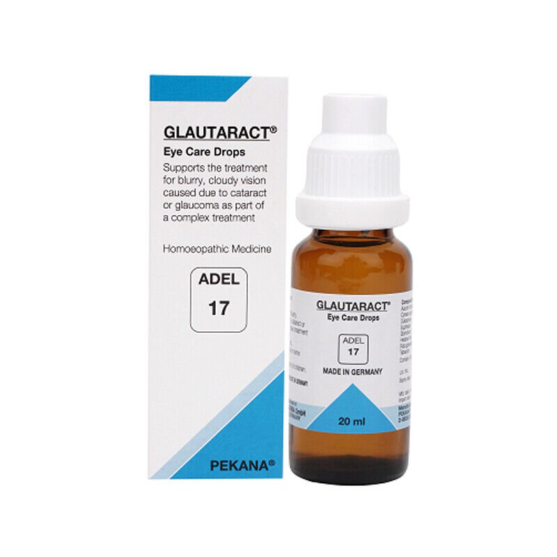 Adel Germany Adel 17 GLAUTARACT Homeopathic Drops 20ml | Multi Pack