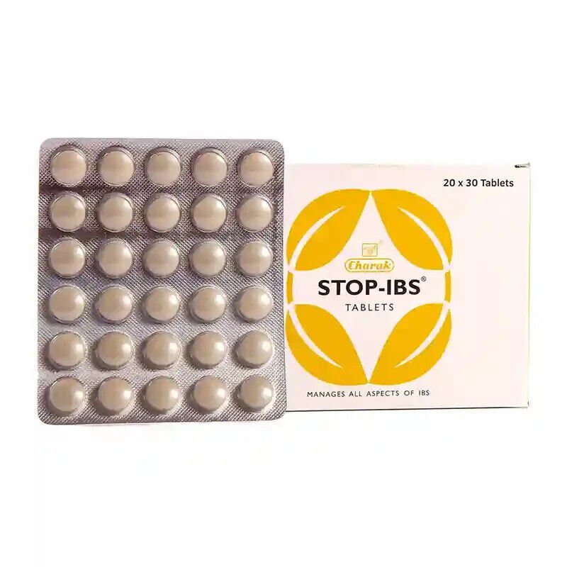 Charak Pharma Stop-IBS 30 Tablets | PRIORITY SHIPPING
