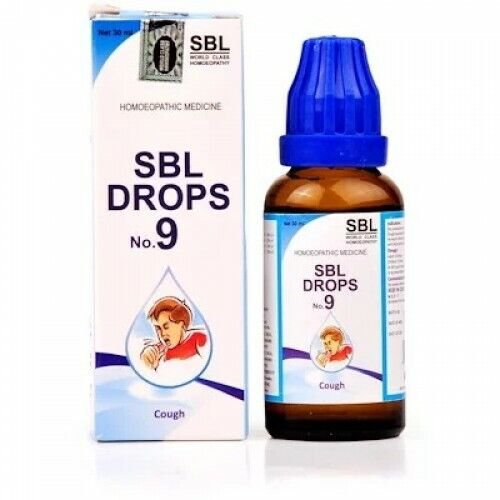 SBL Drops No.9 (30ml) For Dry and Productive Cough