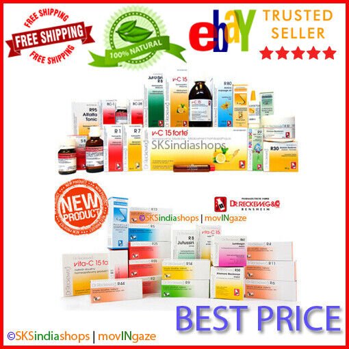 Dr Reckeweg Germany Homeopathy Drops 22ml Range R1 - R89 Expiry 4 Years