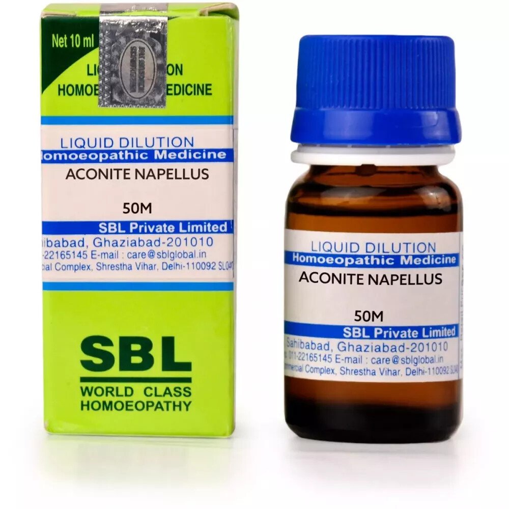 SBL Aconite Napellus 50M Dilution 10ml