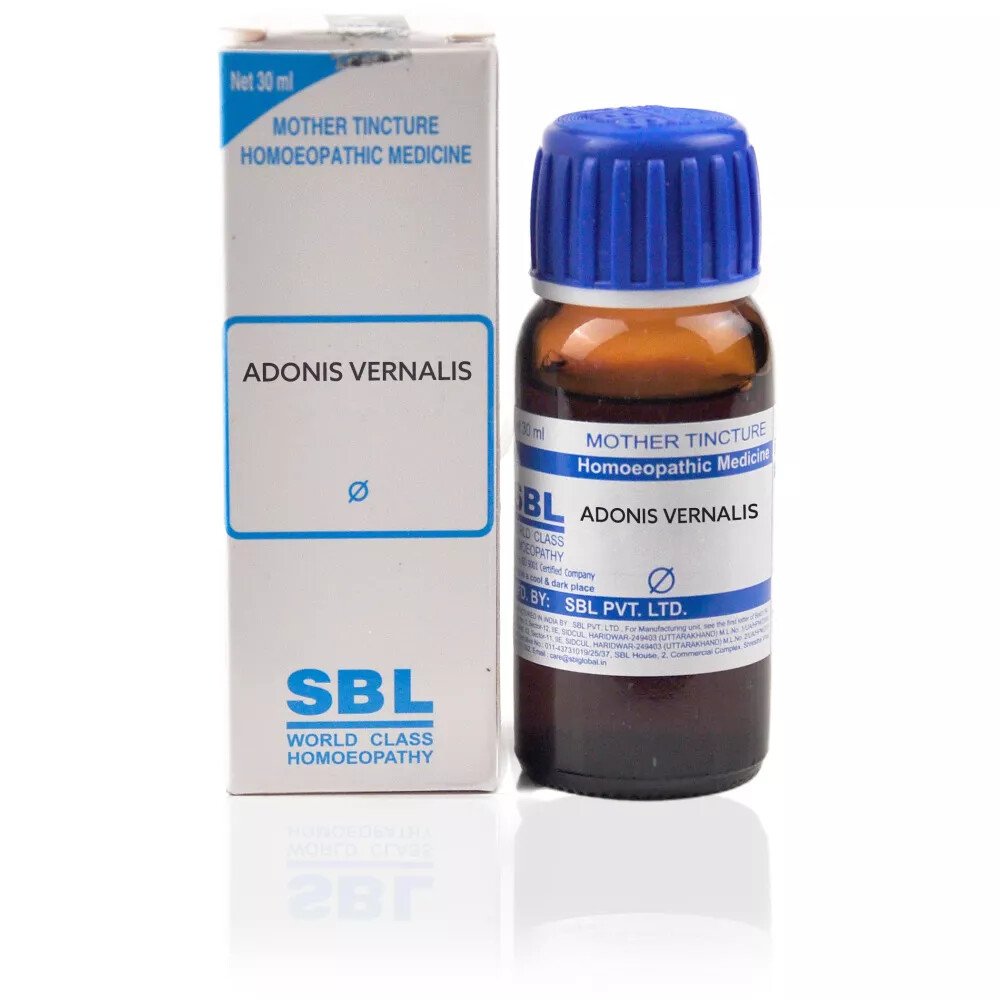 SBL Adonis Vernalis 1X Mother Tincture Q 30ml