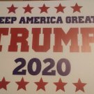 5 pack of Double sided Trump 2020 yard signs 18x24  Extra Large 18x24