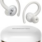 Monster N-Lite 216 Wireless Earbuds, Sports Earbuds with Earhooks, Noise Cancelling Headset