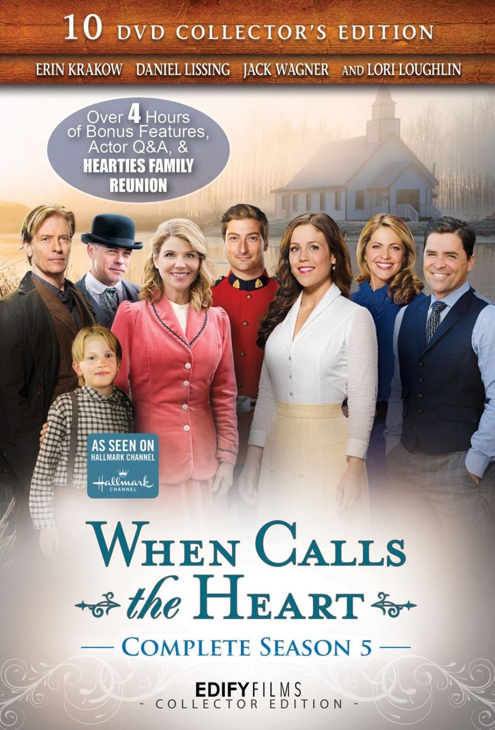 When Calls the Heart Season 5 Complete Hallmark Channel 10DVD Set