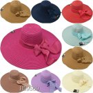 Wide Summer Hats With Ribbon 9 Colors Buy Big for a Big Summer!!