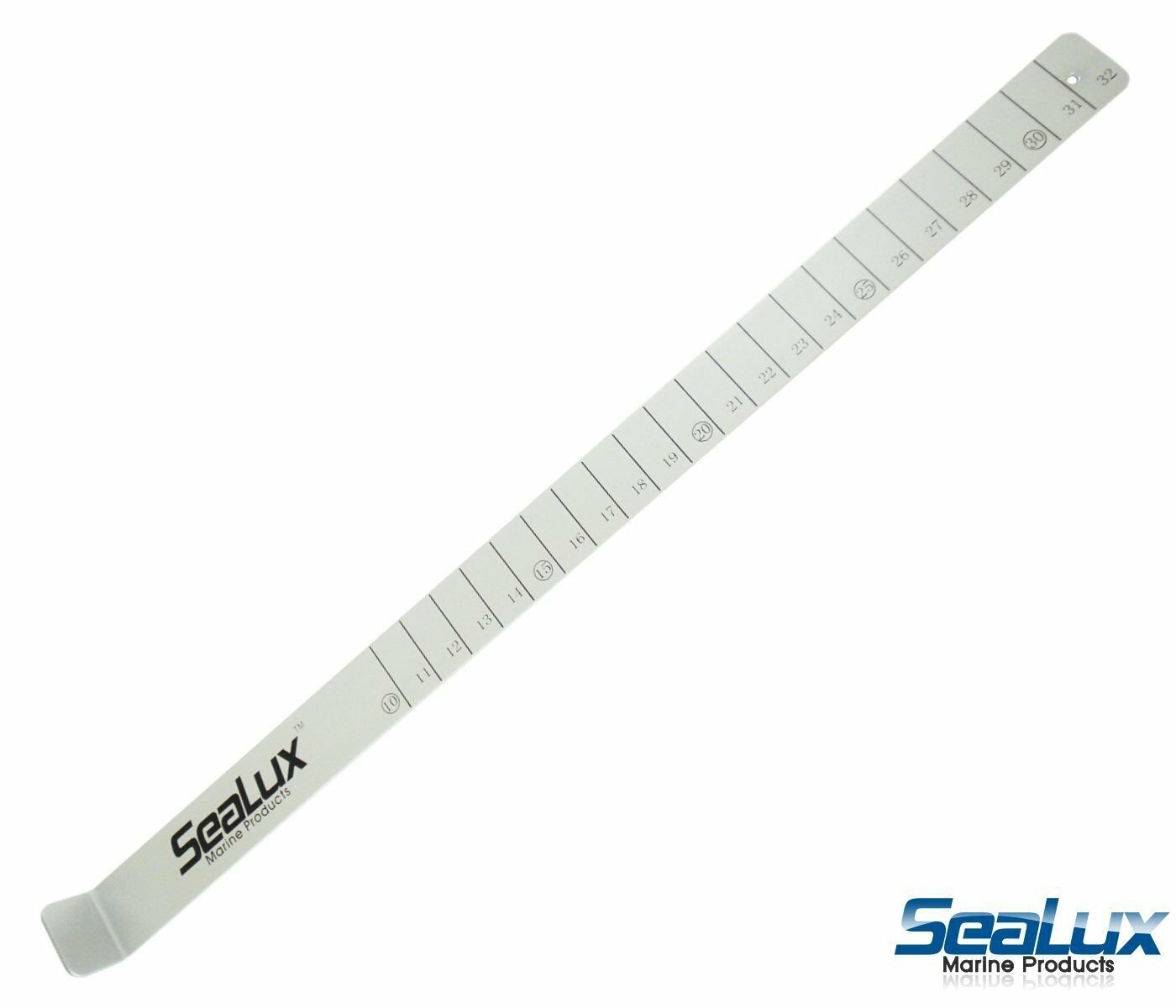 SeaLux 32 Aluminum fishing measuring Bump board fish ruler