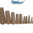 SeaLux Marine Thru-hull Emergency soft Wood Plugs Set of 10 for small hull