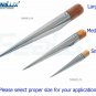 SeaLux S.S. Rope Splicing Spike Fids with Wood Handle-for dia. 1" and up rope(L)