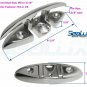 SeaLux Boat Surface Mount Flip up Folding Pull Up cleat 6" Marine Grade 316 S.S.