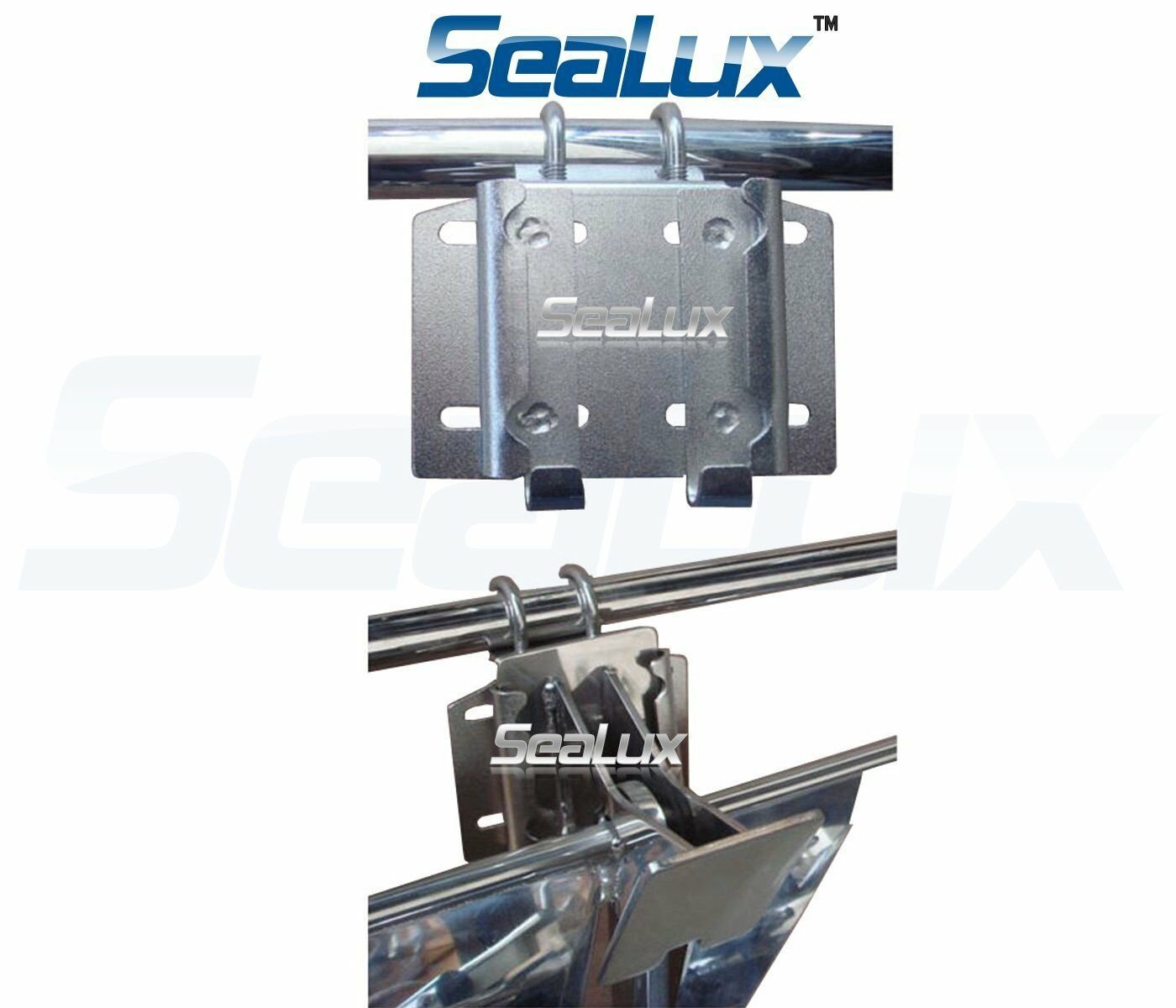 SeaLux Stanchion Rail Horizontal Mount Anchor Bracket / Holder