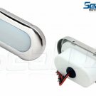 SeaLux Water Resistant Recessed Oval LED Light 3" Flush Mount with S.S. Rim 12V