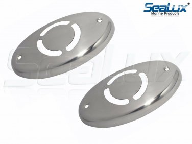 SeaLux S.S. HIDDEN DROP IN SINGLE HORN COVER Grill /Sea Ray Boat (2 Packs)