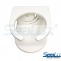 SeaLux BOAT UV STABILIZED PLASTIC PE DRINK HOLDER WITH RAIL MOUNT BRACKET KIT