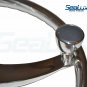 SeaLux Stainless Steel Boat Steering Wheel 3 Spoke 13-1/2" Dia, with 5/8 -18 Nut