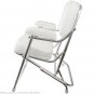 SeaLux⢠Stainless Steel Folding Deck Chair for Boats and Docks
