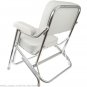 SeaLux⢠Stainless Steel Folding Deck Chair for Boats and Docks