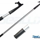 SeaLux Deluxe Adjustable 2-sectionTelescopic Aluminum Boat Hook 4' to 7'