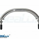 SeaLux Boat Deluxe 10" S.S. handrail Grab Handle with double end studs