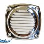 SeaLux Stainless Steel Hose Thru Vent for hose Dia 4", Flange 5"x 5"