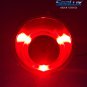 SeaLux S.S. Cup Drink Holder Marine Boat RV Camper w/RED LED Light inside(6 pcs)