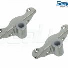 SeaLux 316 Stainless Steel Edge Mount Oarlock Sockets for 1/2" Shank (Pair)
