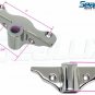 SeaLux 316 Stainless Steel Edge Mount Oarlock Sockets for 1/2" Shank (Pair)