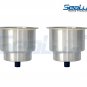 (2pcs) SeaLux Stainless Steel Recessed Cup Drink Holder for Boat RV Camper
