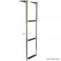 SeaLux&acirc;�&cent; 3 Step SS Telescoping Marine Boat Ladder Upper Platform 400 lbs