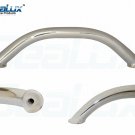 SeaLux Deluxe Elliptical Polished S.S. Boat Grab Rail / Handle/ Handrail(9")