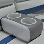 SeaLux WHITE Recessed Plastic Drink Cup Holder replace insert no drain