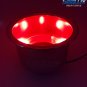 SeaLux S.S. Cup Drink Holder Marine Boat RV Camper w/RED LED Light inside(1 pcs)