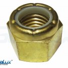 SeaLux Marine Boat Prop Nut Mercury 11-69578 Brass Nylon lock 3/4" shaft, 1-1/6"