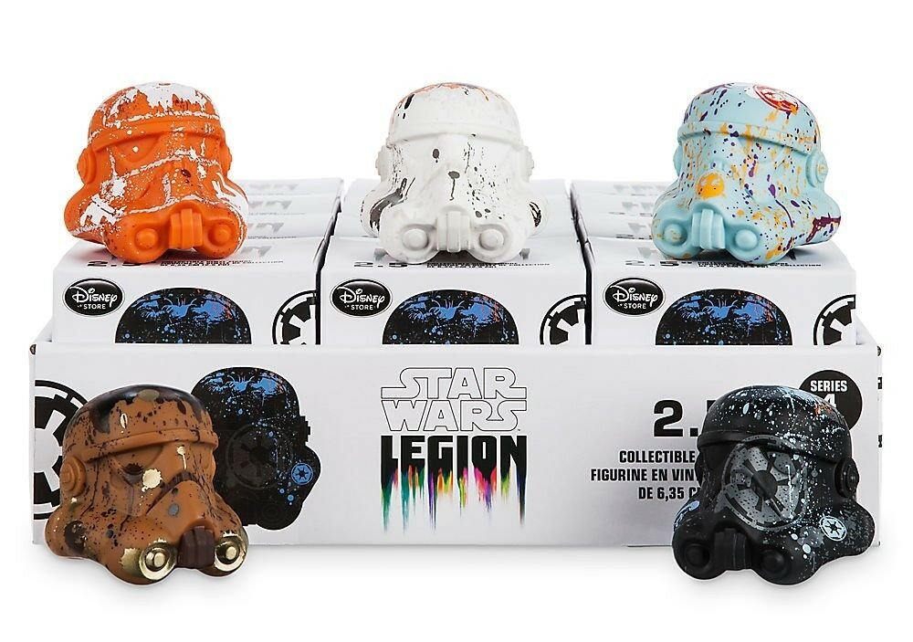 Disney Star Wars Legion Series 4 Vinyl Helmet Blind Box.  RARE and sealed.