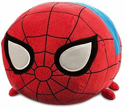 NEW Authentic US Disney Store Marvel SPIDERMAN Medium 11" Tsum Tsum Plush Doll