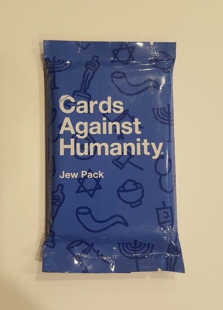 Cards Against Humanity - Jew Pack - New in sealed package.  Banned in stores!
