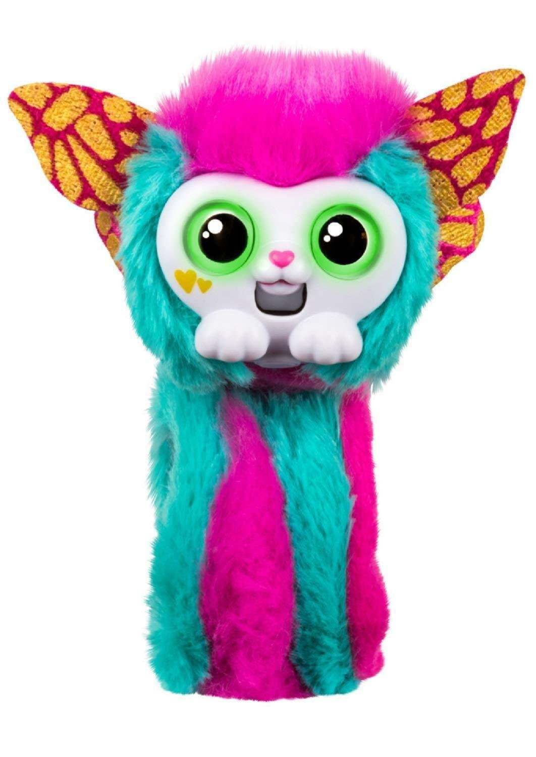 Wrapples Flutta Pet Plush, Interactive Talking Cat, Sounds, Lights, Little Live