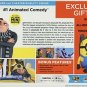Despicable Me 3 Blu-ray/DVD/ Digital HD+Plush Minion Backpack Gift New in shrink