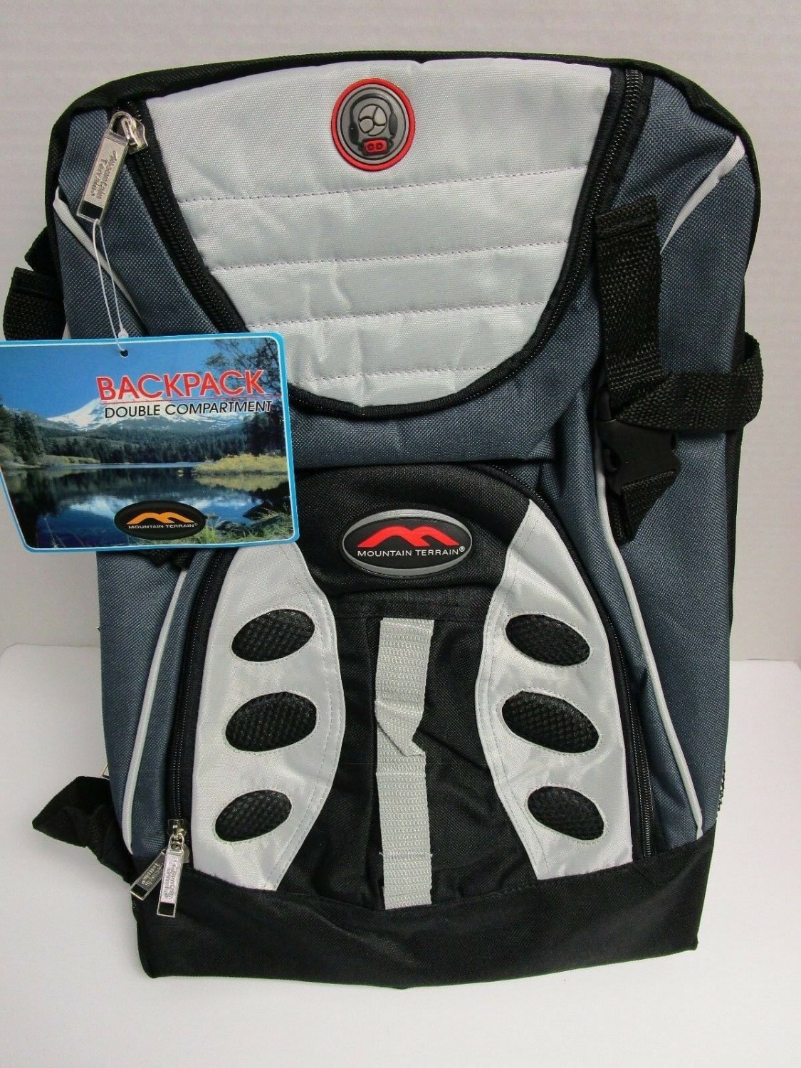 Mountain Terrain Hiking Walking Double Compartment Backpack New