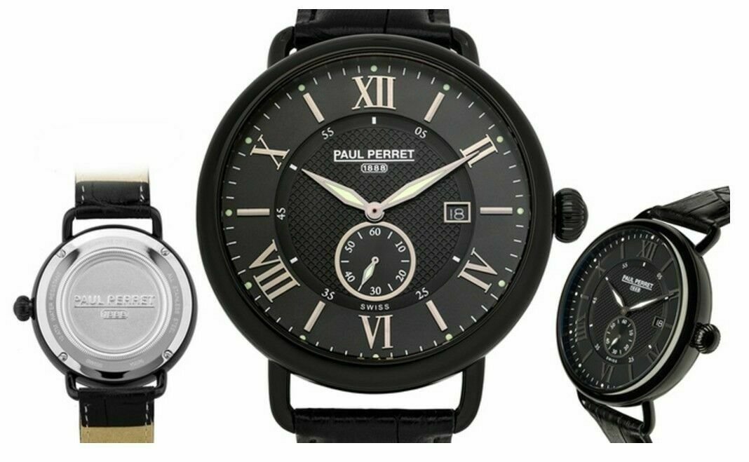 Paul Perret Dumas Men's Swiss Vintage Style Watch