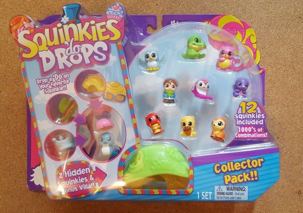Squinkies Do Drops Collector Pack Season 1 Figures, 12 Squinkies included NIB
