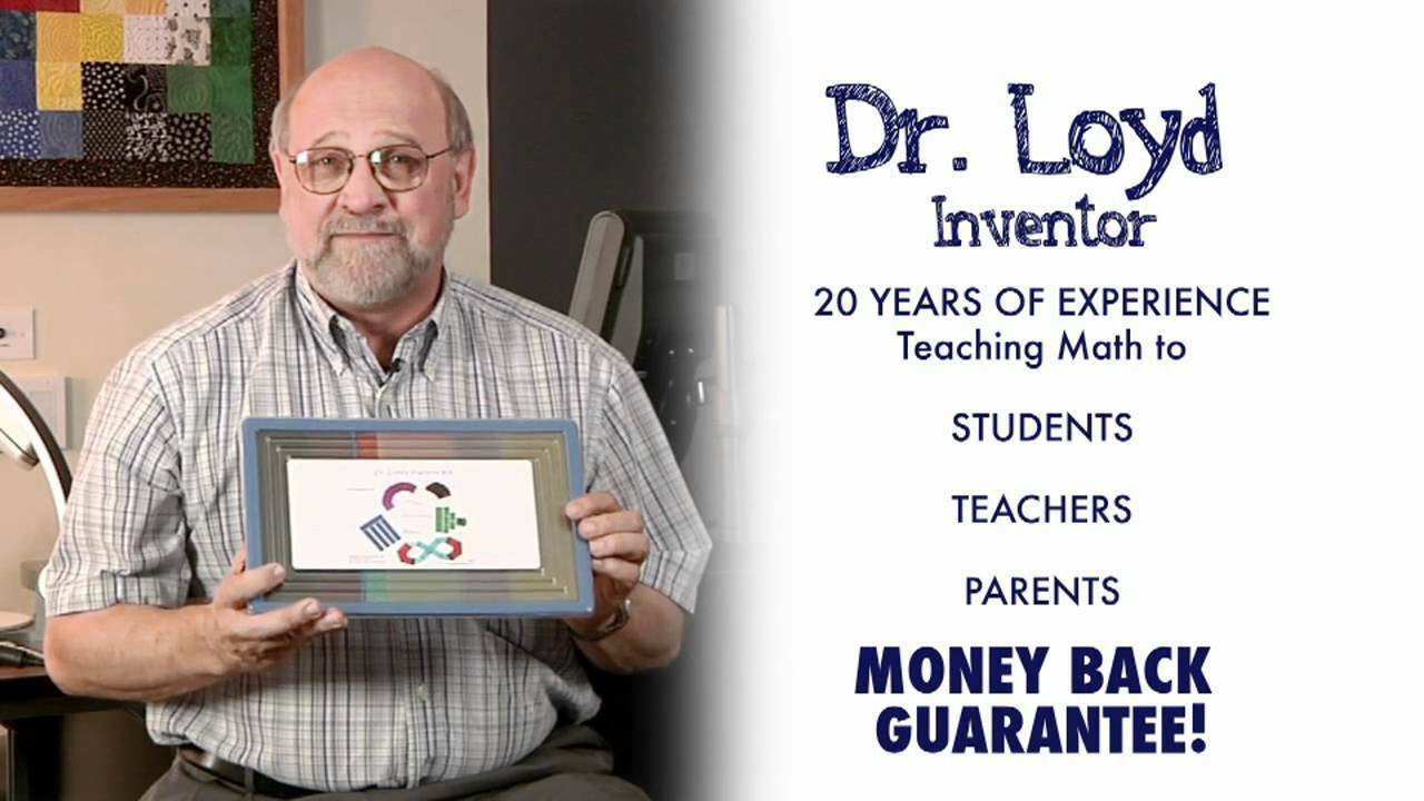 Dr. Loyd's Fraction Kit.  Math fractions teaching tool.