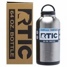 Rtic Stainless Steel Bottle (64oz) Cooler NEW