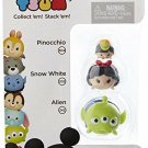 Disney Tsum Tsum Series 3 Pinocchio, Snow White & Alien Minifigure 3-Pack