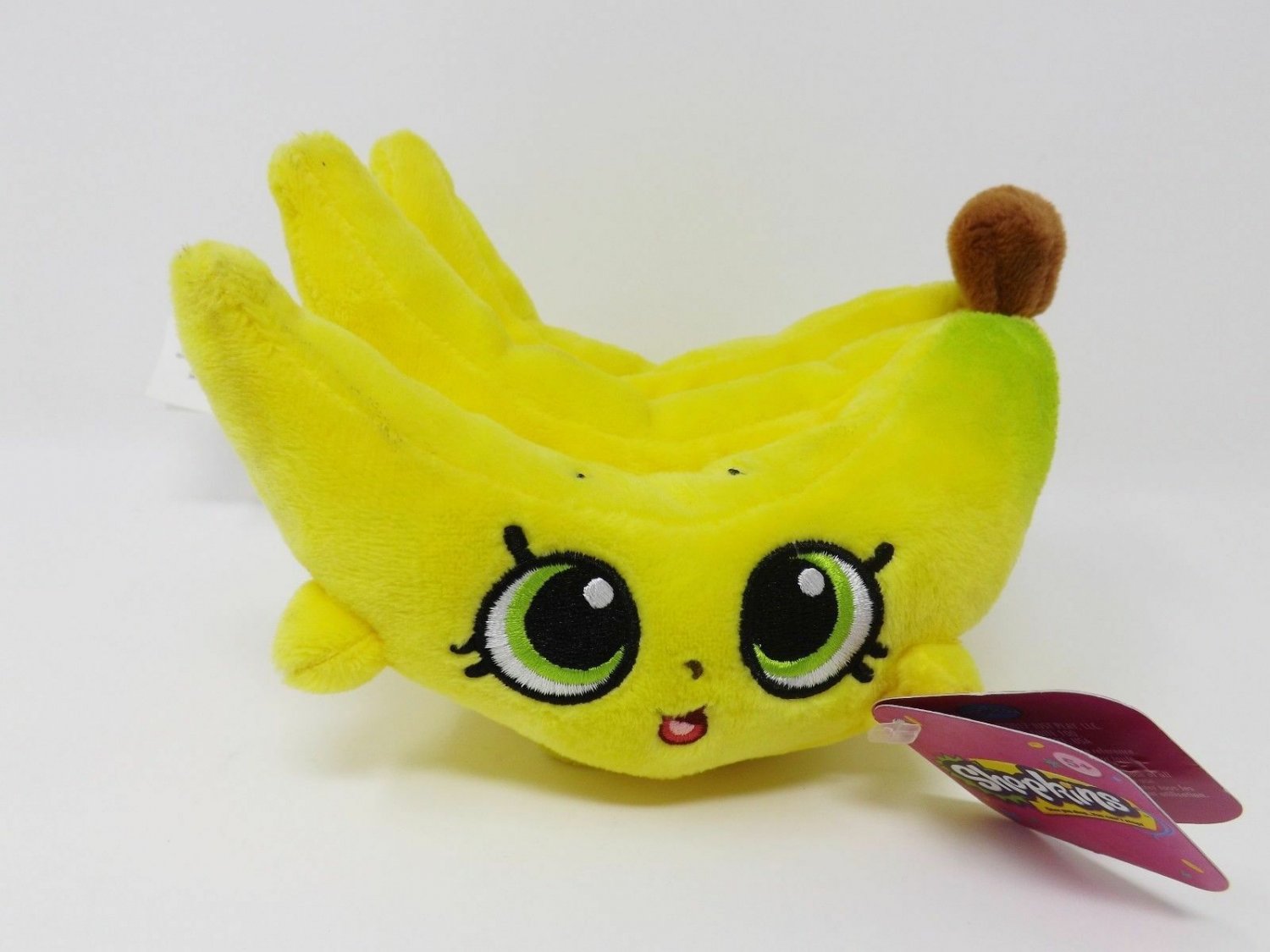 Moose Shopkins Stuffed Plush - New - Buncho Bananas 7 inches long New with Tags