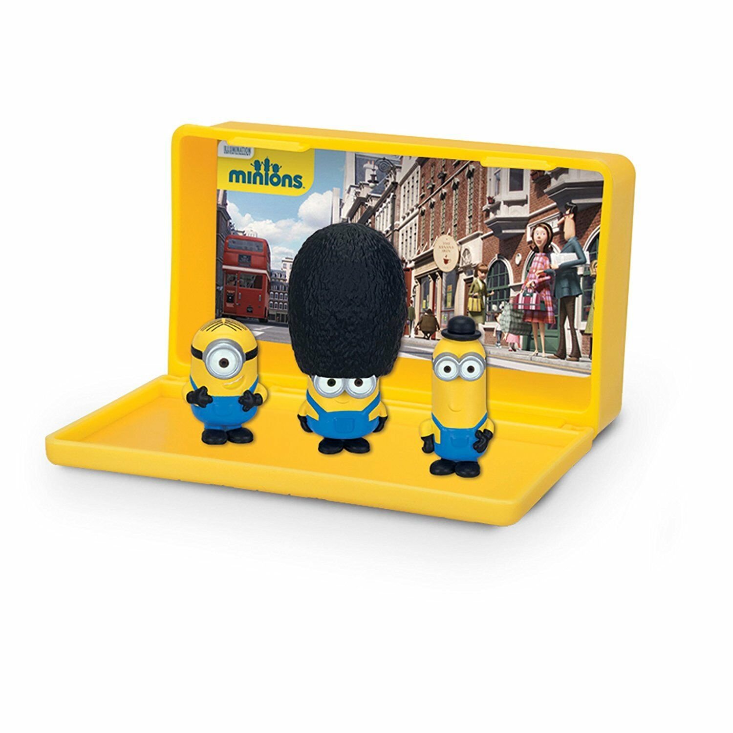 British Micro Minion Playset with Color Movie Scene Play Set NIB Despicable Me