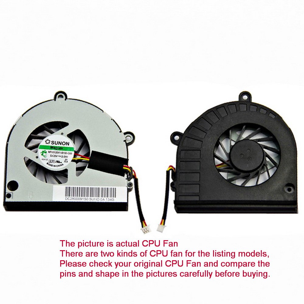 CPU Fan For Toshiba Satellite A660D Series A660D-BT2G01 A660D-BT2N22 A660-07R